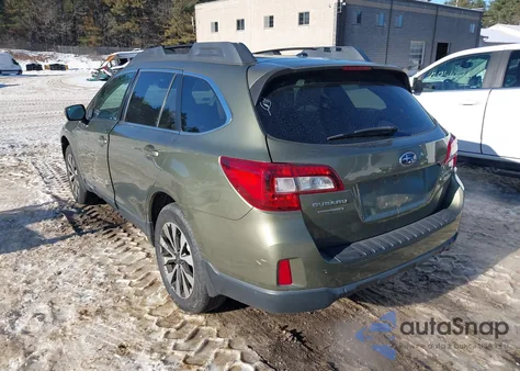 2015 Subaru Outback 2.5I Limited z USA, uszkodzony, nr VIN 4S4BSANC5F3351047